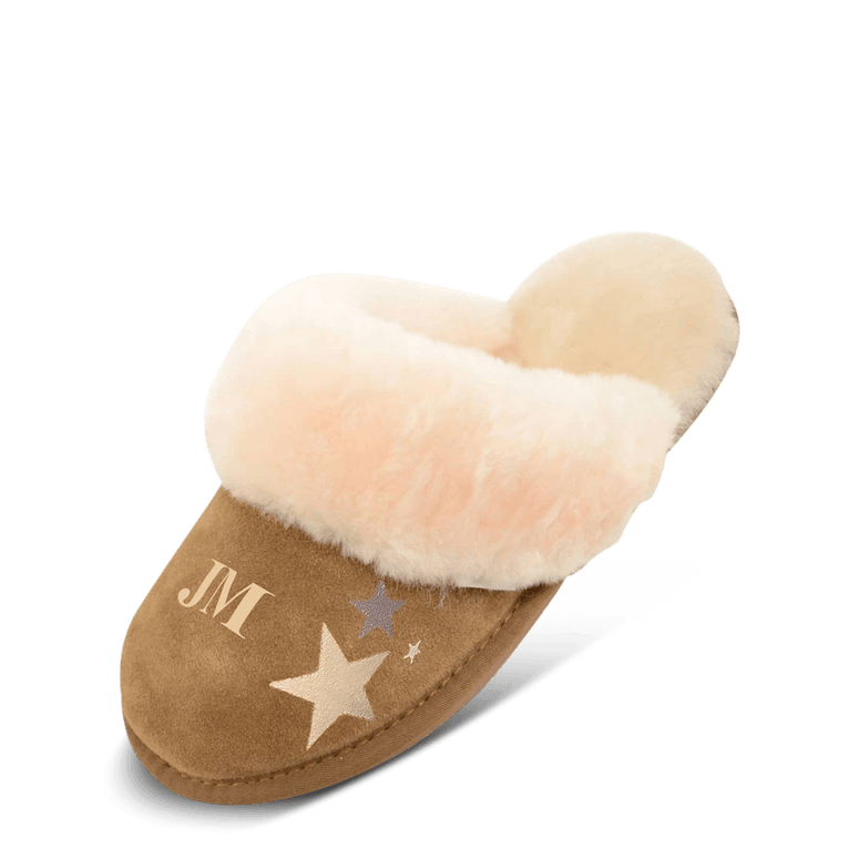 Lily & Bean Cosy Sheepskin Slippers - Starry_bags