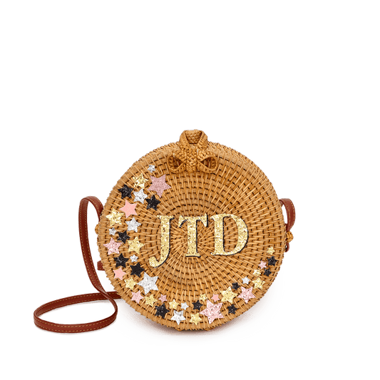 Mabel Rattan Pinks and Golds Bag_bags