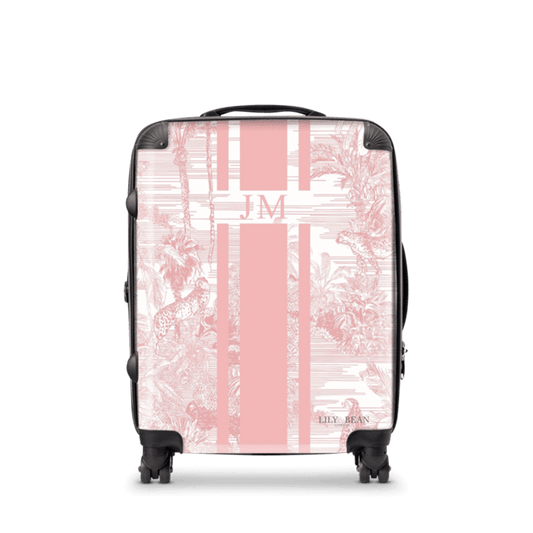 Pink Tropical Luggage_bags