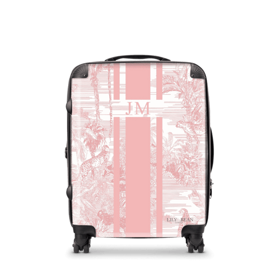 Pink Tropical Luggage_bags