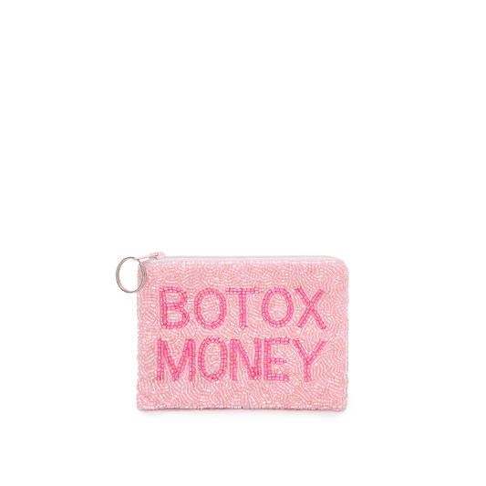 Pinks Botox Money Beaded Purse_bags