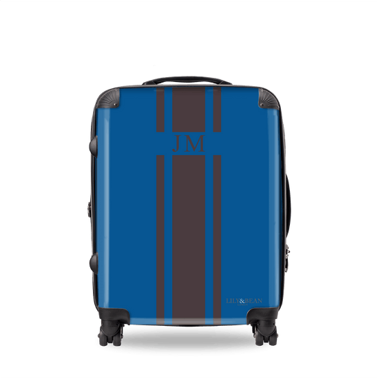 Poolside Blue Hardshell Luggage_