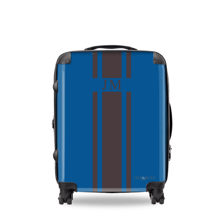 Poolside Blue Hardshell Luggage_