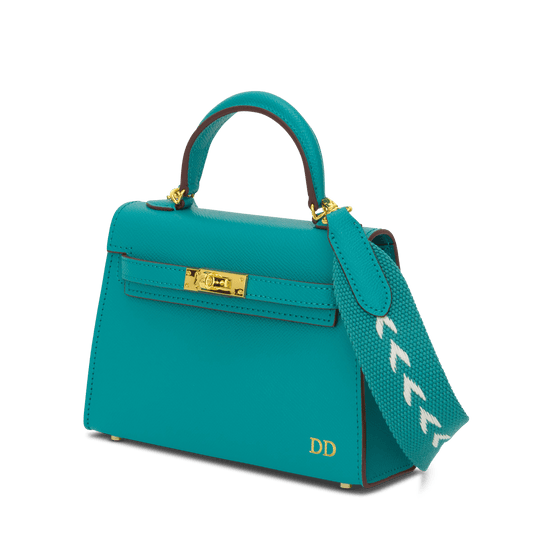 PREORDER L&B Hettie Bag - Peacock Blue_bags