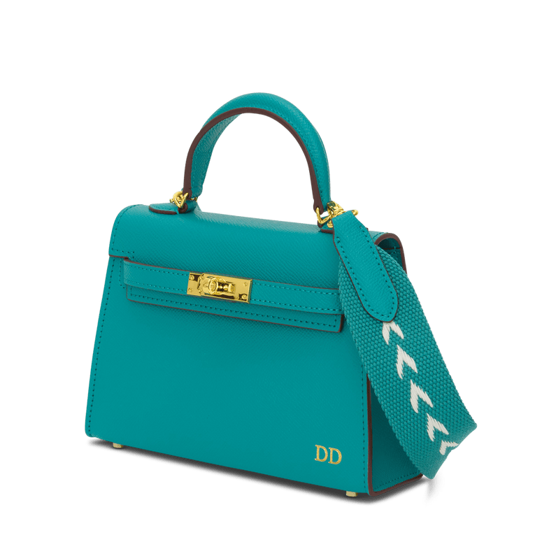 PREORDER L&B Hettie Bag - Peacock Blue_bags