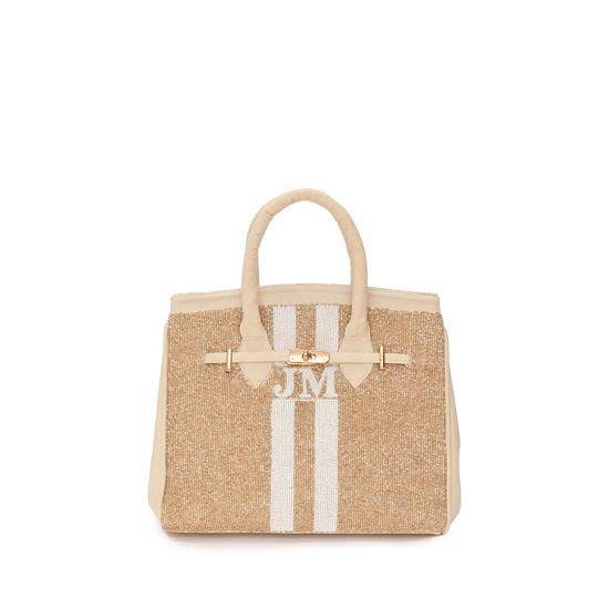 The Carlton Golds Beaded Shopper_bags