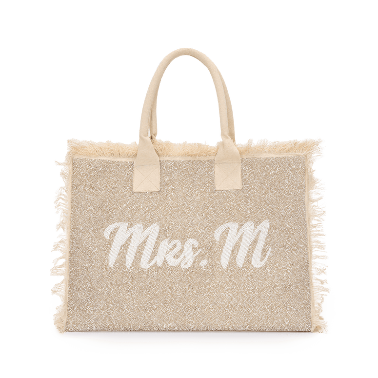 The Fringe Beaded Tote_bags