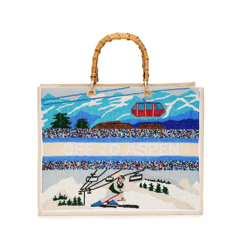 The Juliana Aspen Beaded Tote_