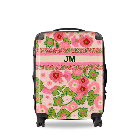 The Juliana Flower Garden Beaded Luggage_bags