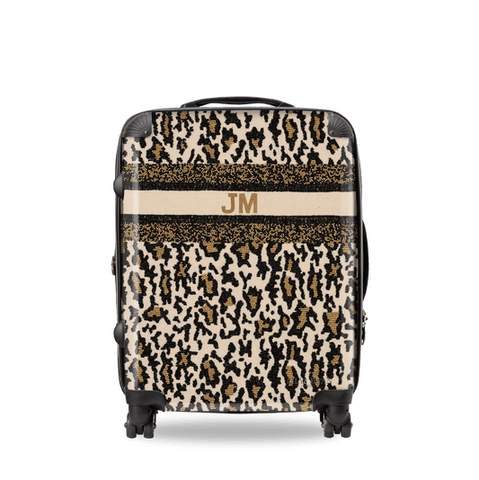 The Juliana Leopard Beaded Luggage_bags