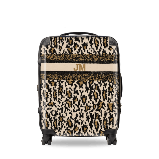 The Juliana Leopard Beaded Luggage_bags