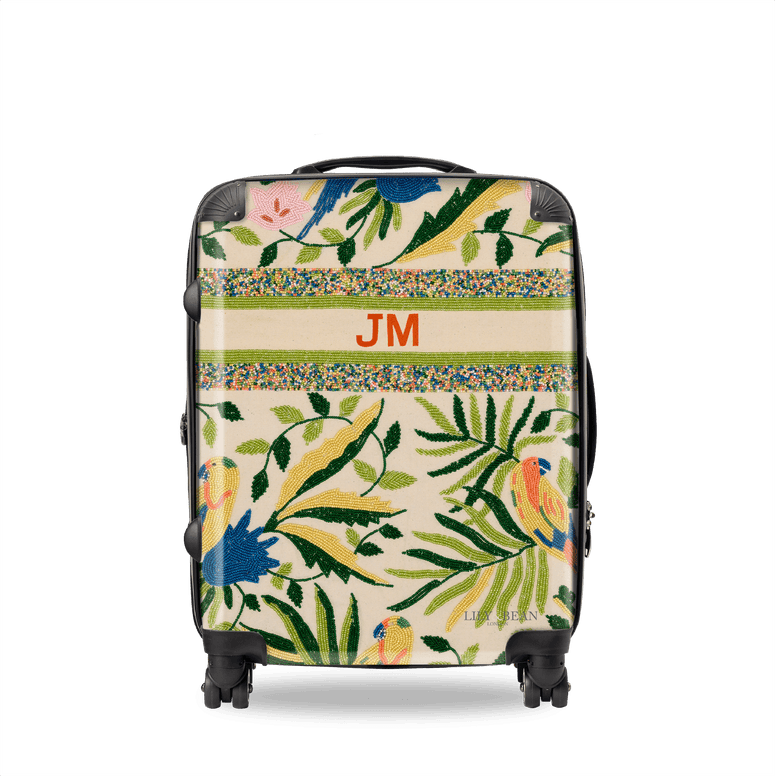 The Juliana Lovebirds Beaded Luggage_bags