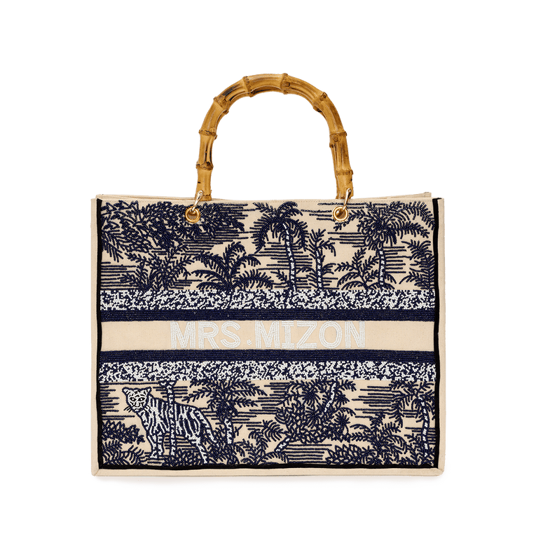 The Juliana Tropical Beaded Tote_bags