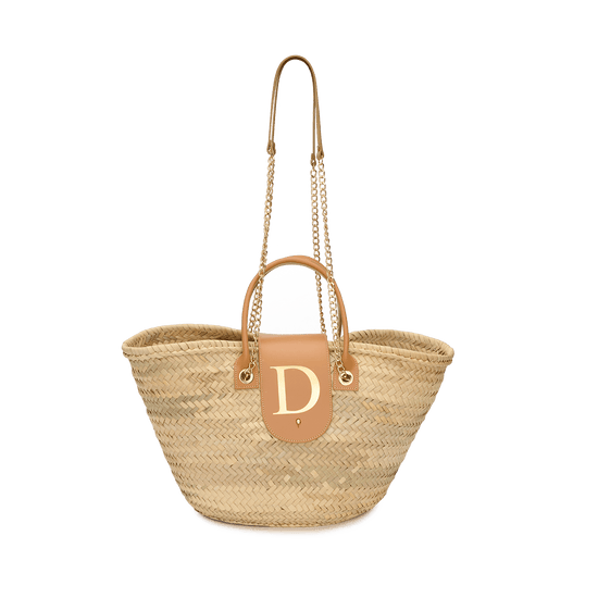 The Jumbo Straw Initial Basket_bags