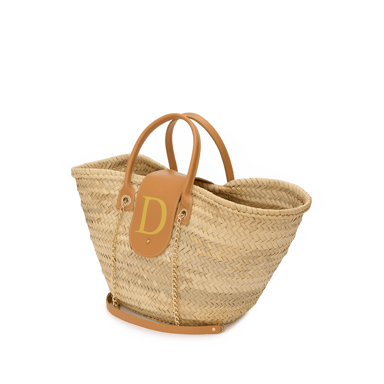 The Jumbo Straw Initial Basket_bags