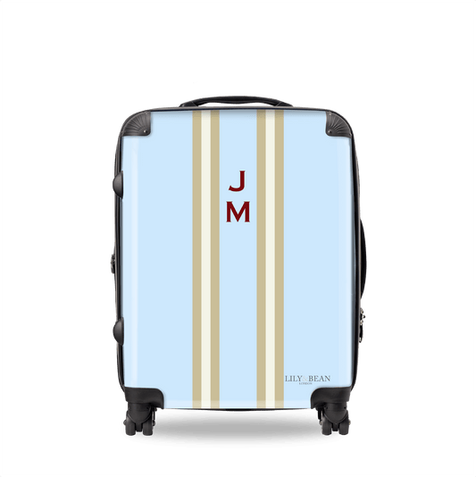 The Junior Maverick Luggage in Baby Blue_bags