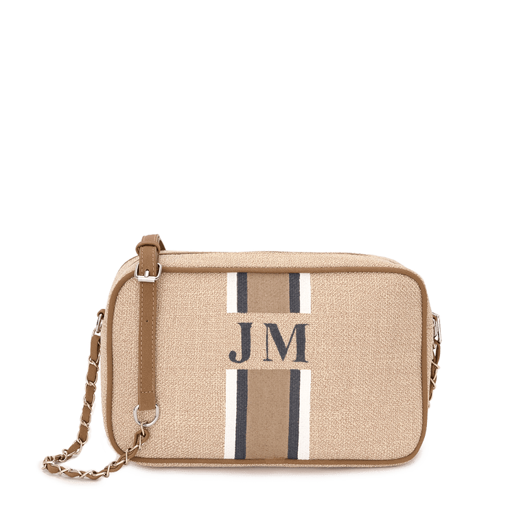 The Lily Canvas Crossbody - Soft Fawn_