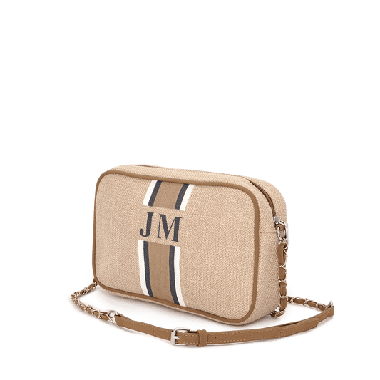 The Lily Canvas Crossbody - Soft Fawn_