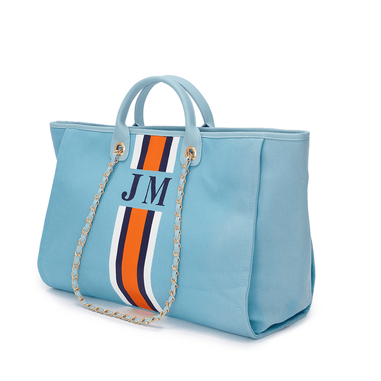 The Lily Canvas Jumbo - Poolside Blue - Design Your Own_