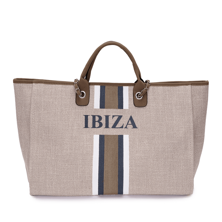 The Lily Canvas Jumbo - Soft Fawn - IBIZA_bags