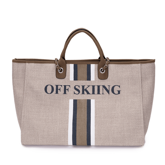 The Lily Canvas Jumbo - Soft Fawn - OFF SKIING_bags