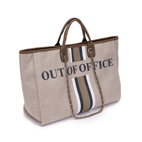 The Lily Canvas Jumbo - Soft Fawn - OUT OF OFFICE_bags