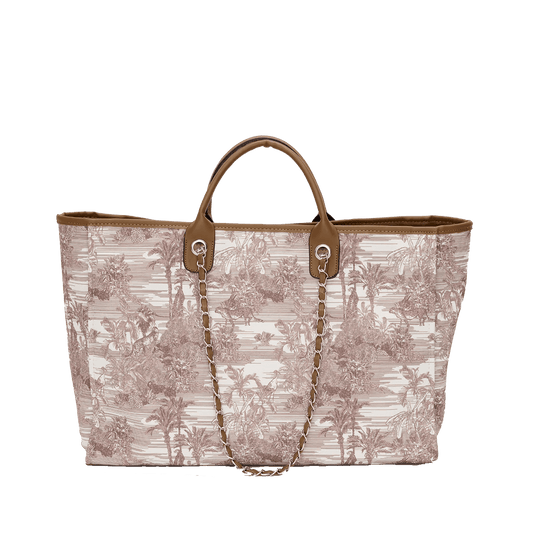 The Lily Canvas Jumbo - Tropical Beige_