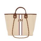 The Lily Canvas Tote - Cream_