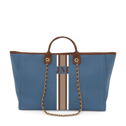 The Lily Canvas Tote - Denim_