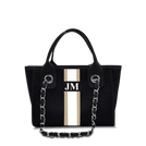 The Lily Canvas Tote - Jet Black_