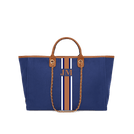 The Lily Canvas Tote - Midnight Navy_