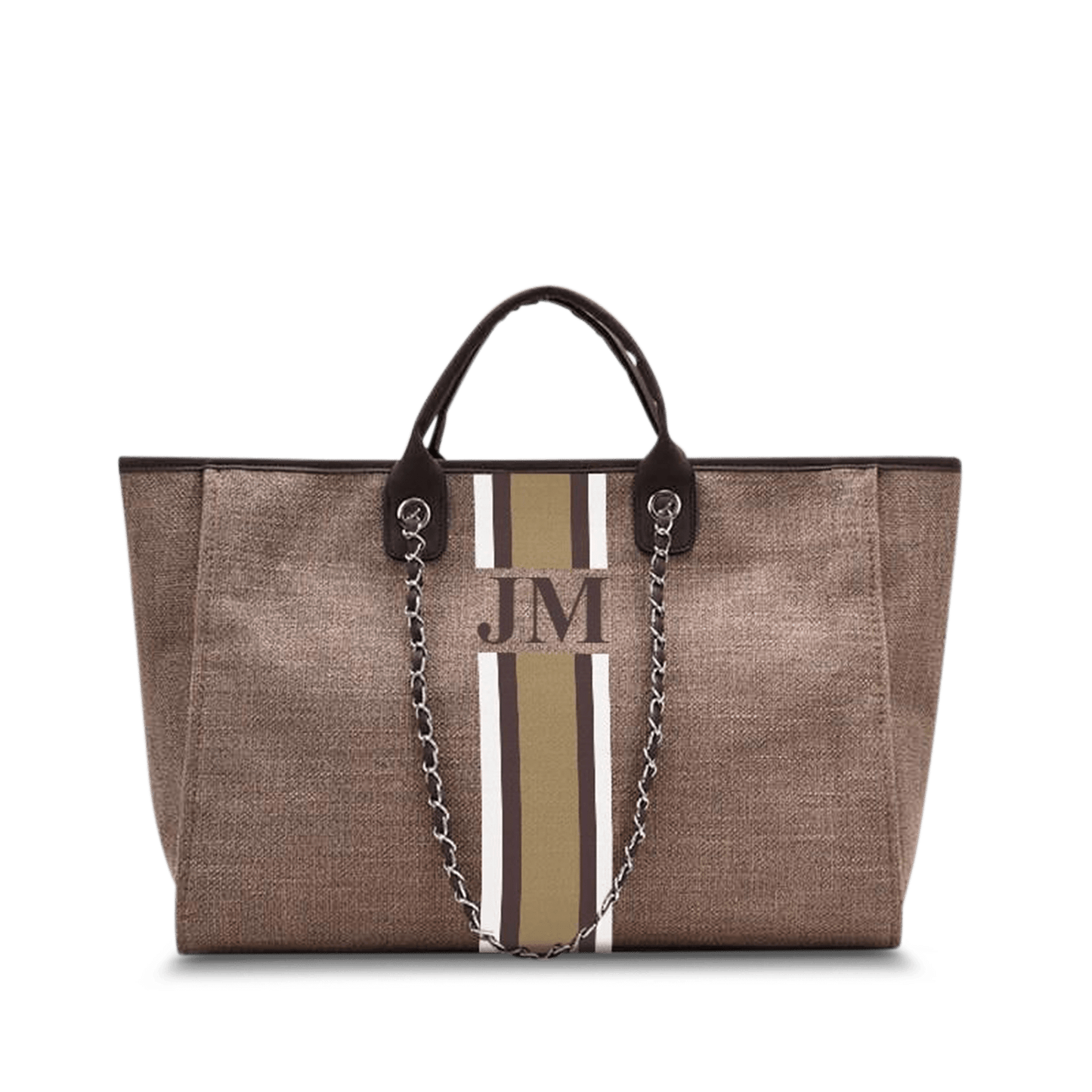 The Lily Canvas Tote - Mocha_