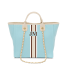 The Lily Canvas Tote - Sky Blue_