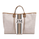 The Lily Canvas Tote - Soft Fawn_