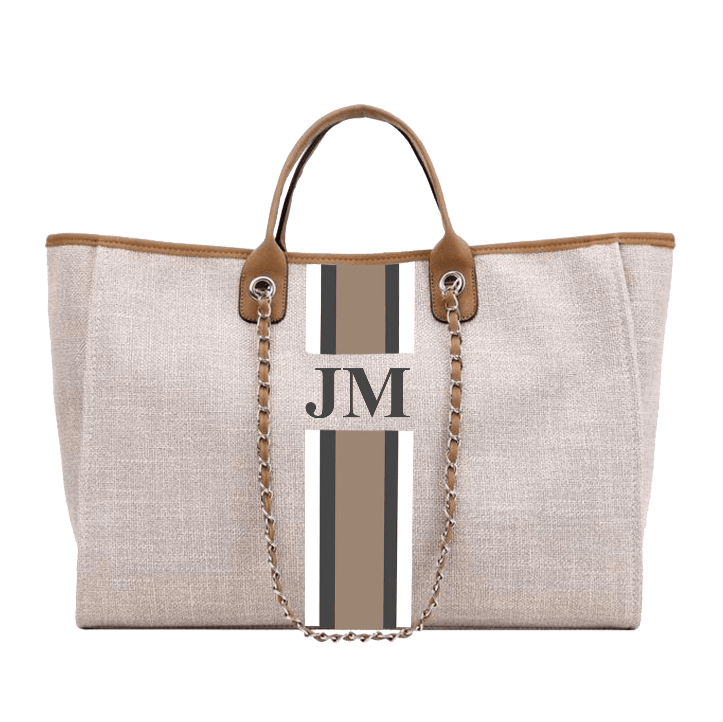 The Lily Canvas Tote - Soft Fawn_