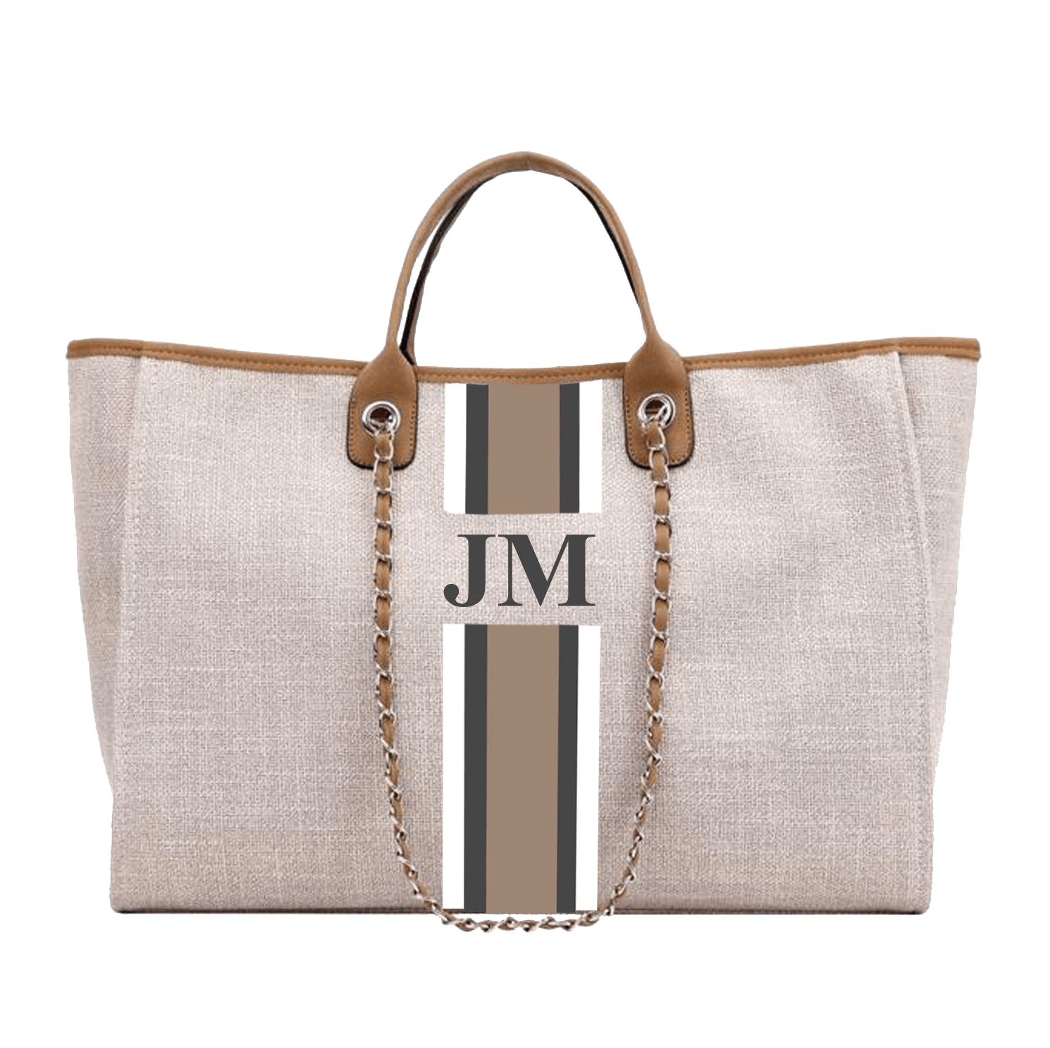 The Lily Canvas Tote - Soft Fawn_