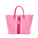 The Lily Fringe Tote - Pink_