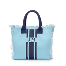 The Lily Fringe Tote - Sky Blue_