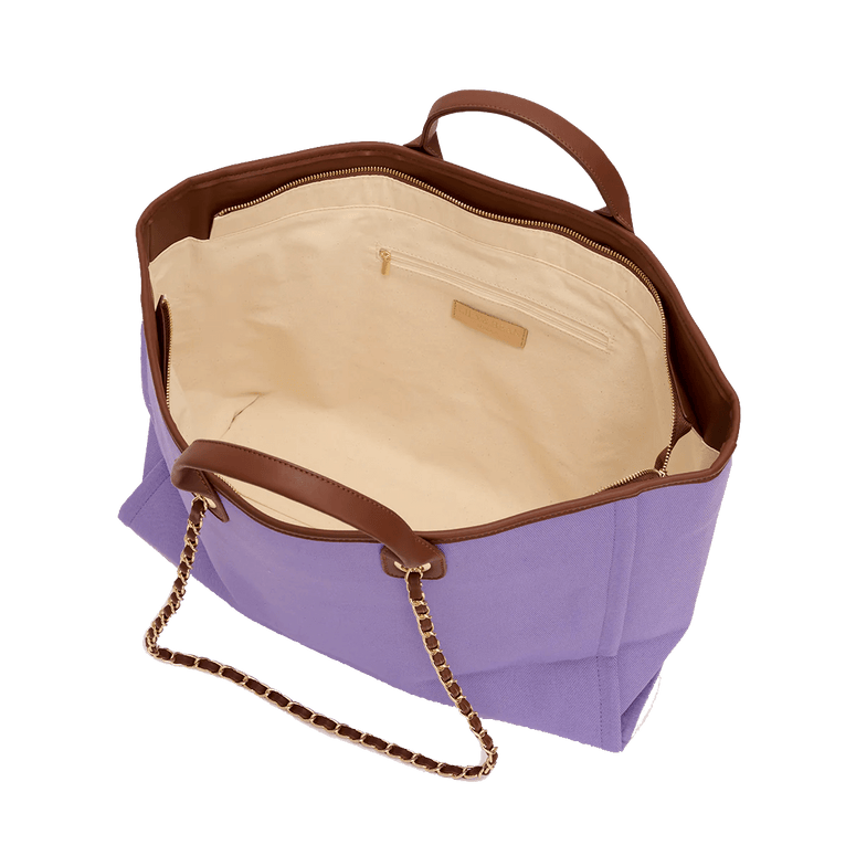 The Lily Lavender Tote and Ultimate Cosmetic Duo_