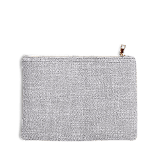 The Lily Makeup Bag - French Grey - Design Your Own_bags