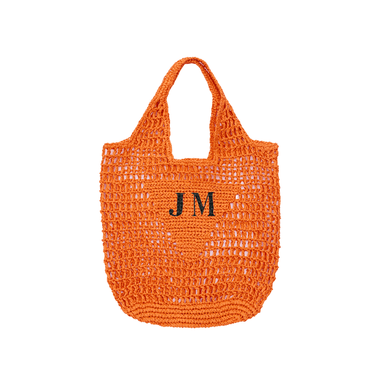 The Lily Net Shopper - Orange_bags