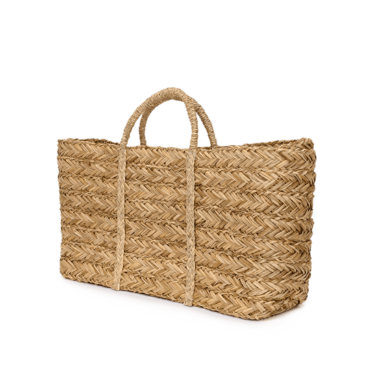 The Lily Plain Seagrass Basket_bags