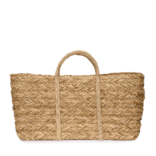 The Lily Plain Seagrass Basket_bags