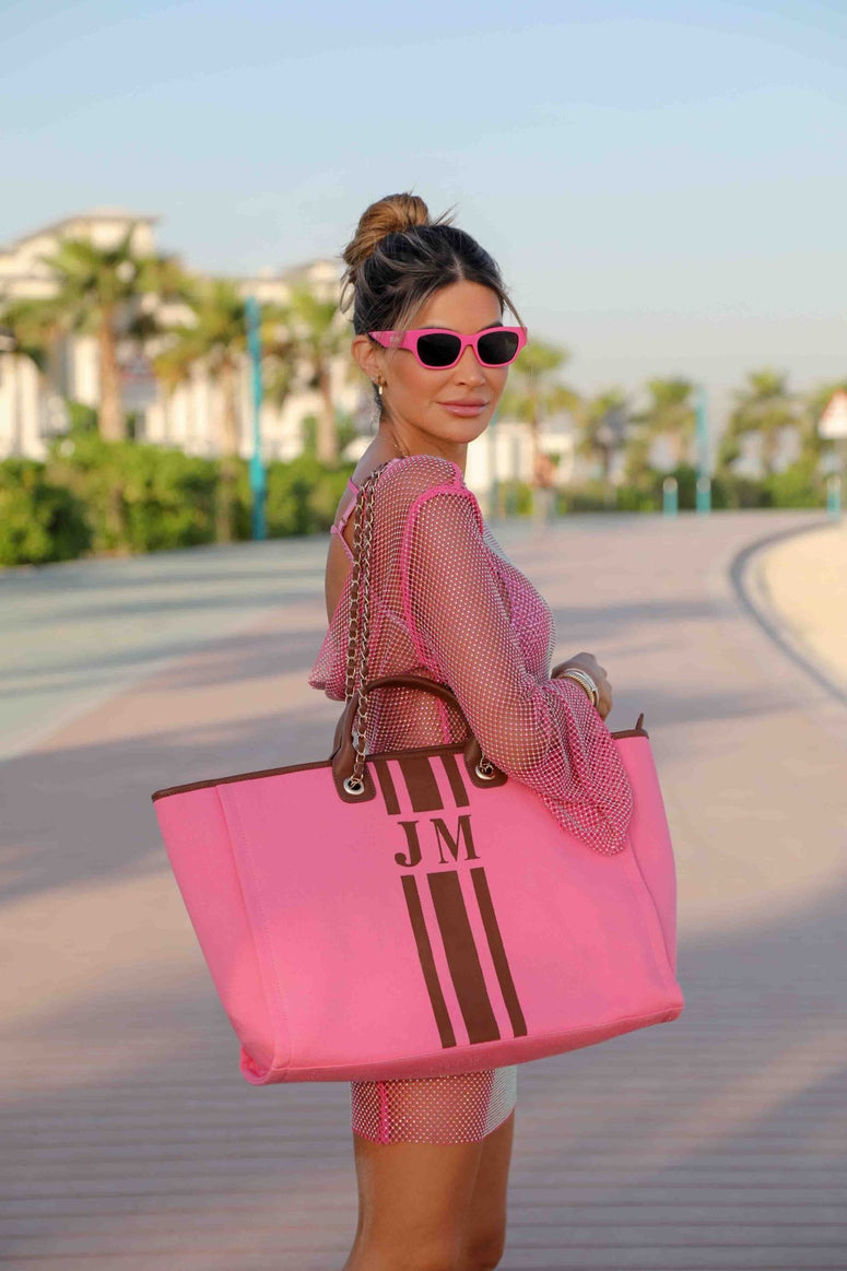 The Lily Rose Pink Tote and Ultimate Cosmetic Duo_