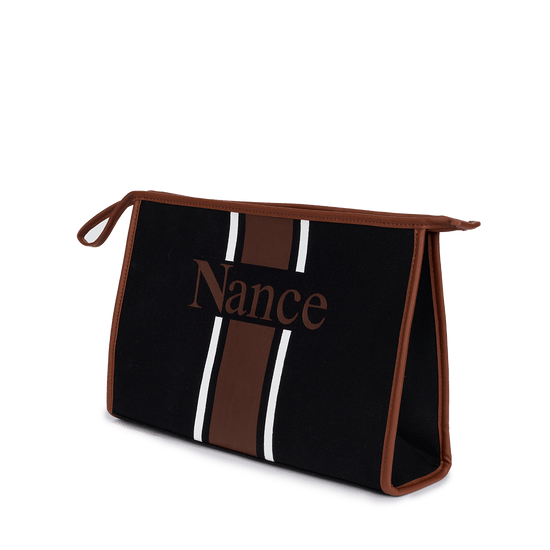 The Lily Ultimate Cosmetic - Black with Tan_bags