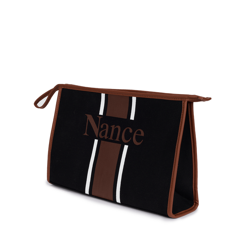 The Lily Ultimate Cosmetic - Black with Tan_bags