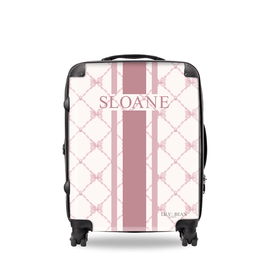 The Pink Bow Luggage_bags