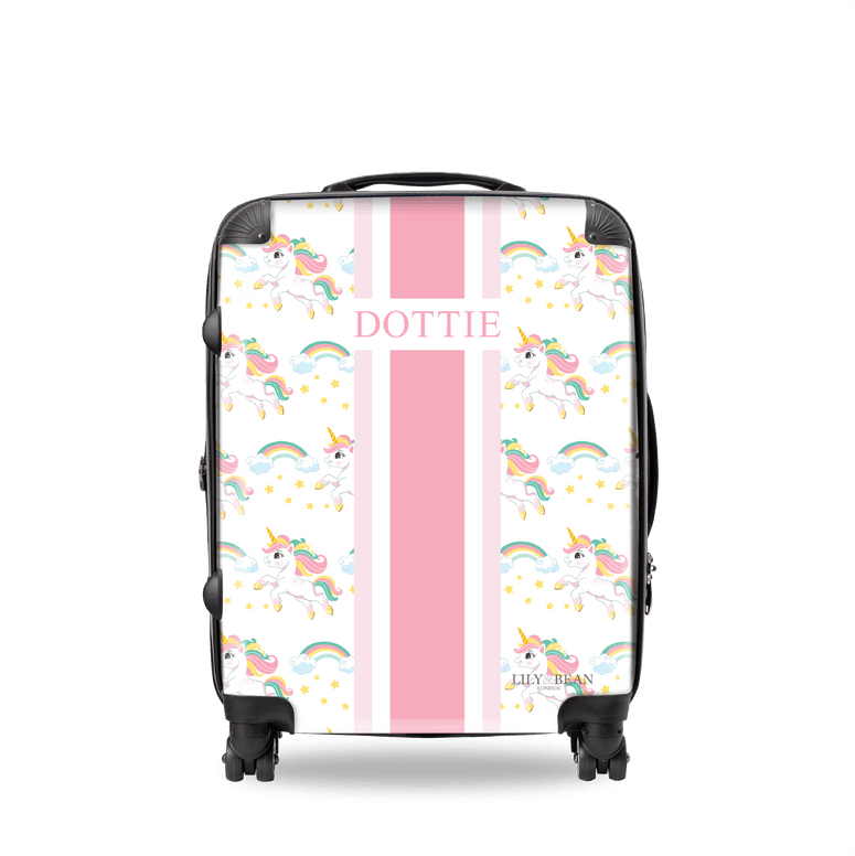 The Pink Unicorn Luggage_bags