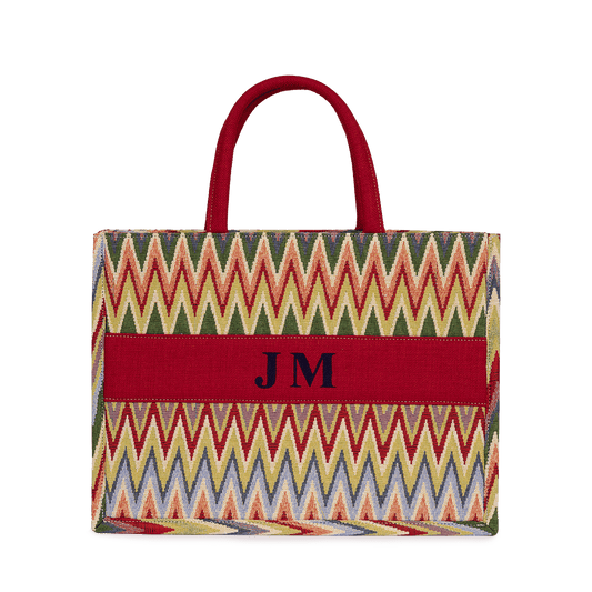 Ziggy Canvas Tote - Orange_