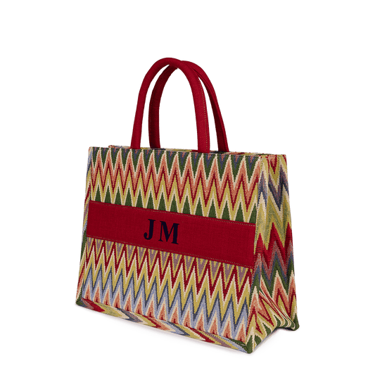 Ziggy Canvas Tote - Orange_